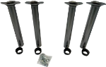 Cuorflex Kit piedi ferro Dolly Altezza 35/40 cm