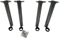 Kit piedi ferro Dolly Altezza 35/40 cm