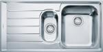 Franke Neptune NEX 651 - Inox satinato sx
