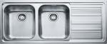 Franke Logica Line LLX 621 - Inox satinato dx