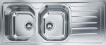 Franke Onda Line OLX 621 - Inox satinato dx