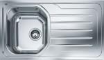 Franke Onda Line OLX 611-L - Inox satinato dx